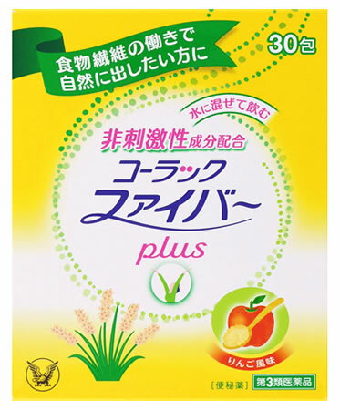 【第3類医薬品】大正製薬 コーラックファイバー plus (1.75g×30包) 便秘薬のサムネイル