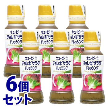 《セット販売》　キューピー チョレギサラダドレッシング (180mL)×6個セット　※軽減税率対象商品