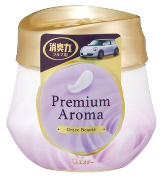 エステー クルマの消臭力 プレミアムアロマ ゲルタイプ グレイスボーテ (90g) Premium Aroma 車用 芳香剤