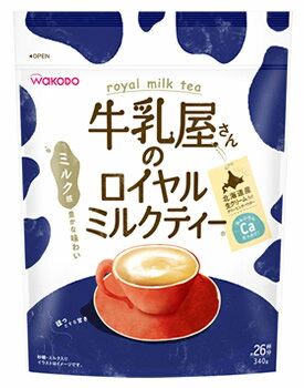 楽天ツルハドラッグアサヒ 牛乳屋さんのロイヤルミルクティー 袋 約26杯分 （340g） インスタント 紅茶　※軽減税率対象商品