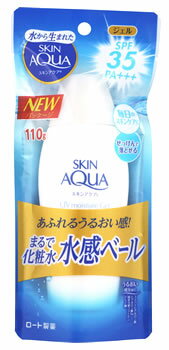 日焼け止め（売れ筋ランキング） ロート製薬 スキンアクア モイスチャージェル SPF35 PA+++ (110g) 日焼け止め