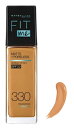 メイベリン フィットミー リキッド ファンデーション R 330 健康的な肌色 (30mL) SPF22