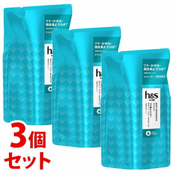 《セット販売》　P&G エイチアンドエス h＆s scalp オイリースカルプ シャンプー つめかえ用 (300mL)×3個セット 詰め替え用 メンズシャンプー　【P＆G】　【医薬部外品】のサムネイル