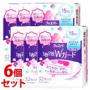 《セット販売》 P&G ウィスパー 1枚2役Wガード おりもの&水分ケア パンティライナー 15cc (32枚)×6個セット 【P&G】