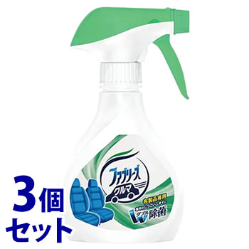 《セット販売》　P&G クルマ用 ファブリーズ 除菌 香りが残らないタイプ (210mL)×3個セット 車用消臭剤 消臭スプレー　【P＆G】のサムネイル