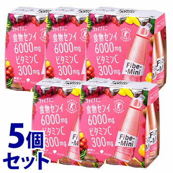 《セット販売》 大塚製薬 ファイブミニ (100ml×6本)×5個セット おなかの調子を整える 特定保健用食品 トクホ ※軽減税率対象商品