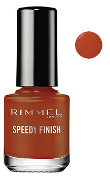 RIMMEL リンメル スピーディ フィニッシュ N 208 テラコッタオレンジ (7mL) ネイルカラー