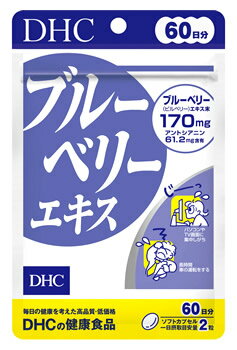 DHCの健康食品 ブルーベリーエキス 60日分 (120粒) サプリメント　※軽減税率対象商品