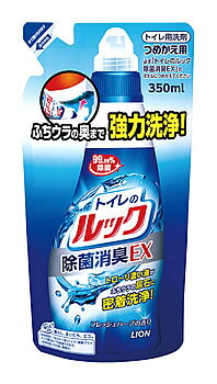 ライオン トイレのルック 除菌消臭EX つめかえ用 (350mL) 詰め替え用 トイレ用洗浄剤 トイレ用洗剤