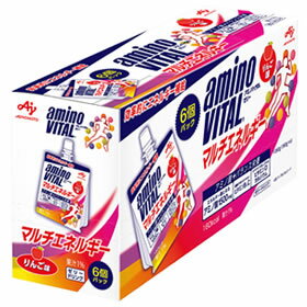 味の素 アミノバイタル ゼリードリンク マルチエネルギー (180g×6個) ゼリー飲料 アミノ酸 ビタミンB1 ビタミンC　※軽減税率対象商品