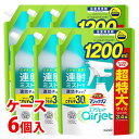 【特売】 《ケース》 花王 バスマジックリン エアジェット ハーバルシトラス 超特大サイズ つめかえ用 (1200mL)×6個 詰め替え用 浴室用合成洗剤