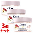 《セット販売》 ユニリーバ ダヴ クリーミースクラブ ザクロ&シアバター (298g)×3個セット Dove(4)