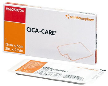 スミス・アンド・ネフュー CICA-CARE シカケア 皮膚バリア粘着プレート 12cm×6cm (1枚入)　【一般医療機器】のサムネイル