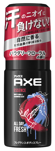 ★セール★ ユニリーバ アックス フレグランス ボディスプレー エッセンス パウダリーフローラルの香り 60g AXE