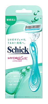 シック ハイドロシルク ホルダー 敏感肌用 (1セット) 女性用カミソリ Schick