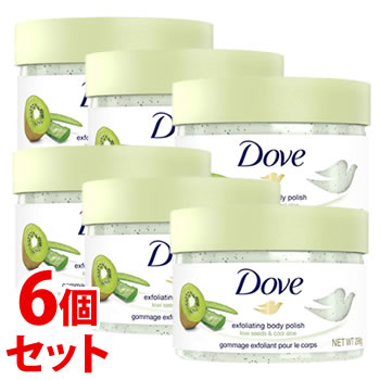 《セット販売》　ユニリーバ ダヴ クリーミースクラブ キウイ＆アロエ (298g)×6個セット Dove