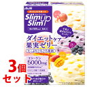 《セット販売》　アサヒ スリムアップスリム ダイエットケア 果実ゼリー (6袋)×3個セット ダイエット食品　※軽減税率対象商品