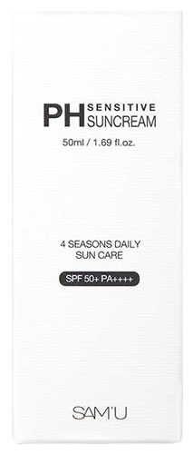 サミュ PH センシティブサンクリーム (50mL) SPF50+ PA++++ 日焼け止め SAM’U