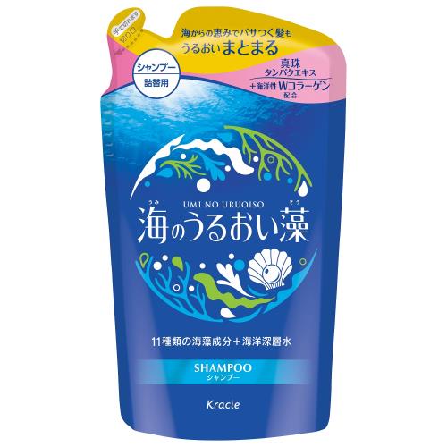クラシエ 海のうるおい藻 うるおいケアシャンプー つめかえ用 (400mL) 詰め替え用