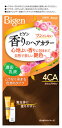 ホーユー ビゲン 香りのヘアカラー 乳液 4CA カフェブラウン (1個) 白髪染め　【医薬部外品】