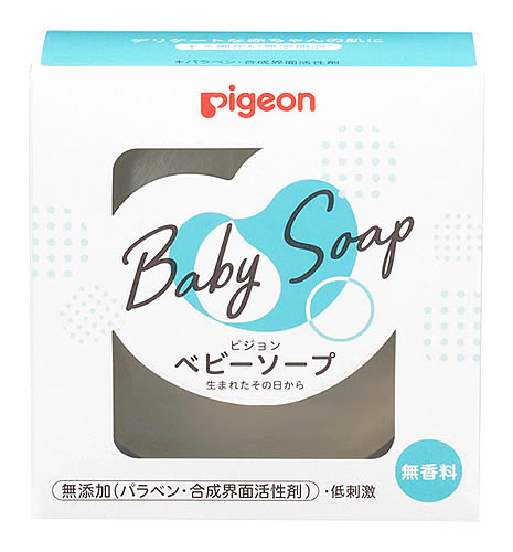 ピジョン ベビーソープ (90g) ベビー用 固形 石鹸 石けん せっけん ピジョン ベビーソープ (90g) ベビー用 固形 石鹸 石けん せっけん