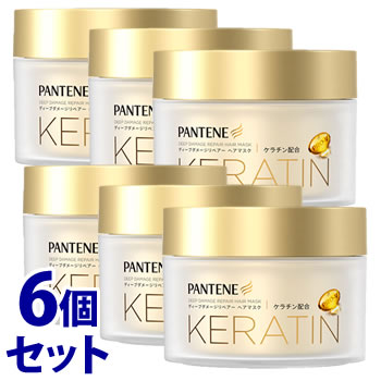 《セット販売》　P&G パンテーン ディープダメージリペアー ヘアマスク (170g)×6個セット 洗い流すトリートメント　【P＆G】