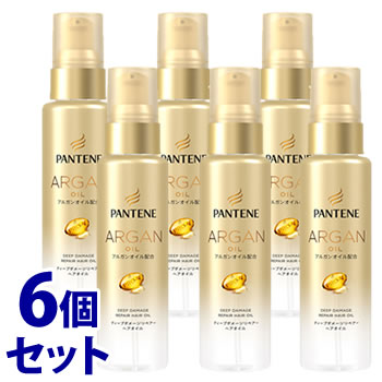 《セット販売》　P&G パンテーン ディープダメージリペアー ヘアオイル (70mL)×6個セット 洗い流さないトリートメント　【P＆G】