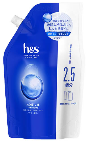 　P&G エイチアンドエス モイスチャー シャンプー つめかえ用 超特大サイズ (800mL) 詰め替え用 h＆s　　