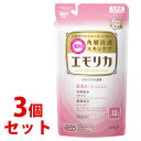 《セット販売》 花王 エモリカ フローラルの香り つめかえ用 (360mL)×3個セット 詰め替え用 薬用 スキンケア入浴液 入浴剤 【医薬部外品】