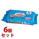 《セット販売》 大人用 おしりふき 流せるタイプ (70枚入)×6個セット 防災
