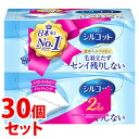 《セット販売》　ユニチャーム シルコット なめらかコットン (82枚×2個)×30個セット コットン