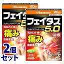 お買い上げいただける個数は2セットまでです リニューアルに伴いパッケージ・内容等予告なく変更する場合がございます。予めご了承ください。 名　称 《セット販売》　フェイタス5.0　温感 内容量 20枚×2個　(サイズ：7cm×10cm) 特　徴 ◆効きめ成分フェルビナクを5.0％配合した、経皮鎮痛消炎テープ剤。 ◆肩・腰・関節・筋肉の痛みに優れた効きめをあらわします。 ◆ビタミンE配合により、患部の血行を促進します。 ◆ノニル酸ワニリルアミドのはたらきで、心地よい温感作用をあらわします。 ◆微香性なので、就寝時や人前でも気になりません。 ◆全方向伸縮で、肌にピッタリフィットします。 ◆保存に便利なチャック付きです。 効能・効果 関節痛、筋肉痛、腰痛、腱鞘炎(手・手首・足首の痛みとはれ)、肘の痛み(テニス肘など)、打撲、ねんざ、肩こりに伴う肩の痛み 用法・用量 表面のフィルムをはがし、1日2回を限度として患部に貼付してください。 【用法・用量に関する注意】 (1)15歳未満の小児に使用させないでください。 (2)定められた用法・用量を守ってください。(3)本剤は、痛みやはれ等の原因になっている病気を治療するのではなく、痛みやはれ等の症状のみを治療する薬剤なので、症状がある場合だけ使用してください。 (4)汗をかいたり皮膚がぬれている時は、よくふき取ってから使用してください。 (5)貼った患部をコタツや電気毛布等で温めないでください。 (6)強い刺激を感じることがありますので、入浴の1時間前には本剤をはがしてください。また、入浴後は30分位してから使用してください。 (7)皮膚の弱い人は、使用前に腕の内側の皮膚の弱い箇所に、1〜2cm角の小片を目安として半日以上貼り、発疹・発赤、かゆみ、かぶれ等の症状が起きないことを確かめてから使用してください。 (8)皮膚の弱い人は、同じ所に続けて使用しないでください。 成分・分量 (成分・・・含量(膏体100g中))フェルビナク・・・5.0g l-メントール・・・3.5g トコフェロール酢酸エステル(ビタミンE)・・・2.3g ノニル酸ワニリルアミド・・・0.0085g 添加物として、水添ロジングリセリンエステル、スチレン・イソプレン・スチレンブロック共重合体、ステアリン酸亜鉛、BHT、ポリイソブチレン、流動パラフィン、その他1成分を含有します。 区　分 医薬品/商品区分：第2類医薬品/フェルビナク配合テープ剤/日本製 ご注意 【使用上の注意】 ■してはいけないこと (守らないと現在の症状が悪化したり、副作用が起こりやすくなります。) 1．次の人は使用しないでください。 (1)本剤又は本剤の成分によりアレルギー症状を起こしたことがある人。 (2)ぜんそくを起こしたことがある人。 (3)妊婦又は妊娠していると思われる人。 (4)15歳未満の小児。 2．次の部位には使用しないでください。 (1)目の周囲、粘膜等。 (2)湿疹、かぶれ、傷口。 (3)みずむし・たむし等又は化膿している患部。 3．連続して2週間以上使用しないでください。 ■相談すること 1．次の人は使用前に医師、薬剤師又は登録販売者にご相談ください。 (1)医師の治療を受けている人。 (2)薬などによりアレルギー症状を起こしたことがある人。 2．使用後、次の症状があらわれた場合は副作用の可能性がありますので、直ちに使用を中止し、医師、薬剤師又は登録販売者にご相談ください。 (関係部位：症状) 皮膚：発疹、発赤、はれ、かゆみ、ヒリヒリ感、かぶれ、水疱 まれに下記の重篤な症状が起こることがあります。その場合は直ちに医師の診療を受けてください。 (症状の名称：症状) ショック(アナフィラキシー)：使用後すぐに、皮膚のかゆみ、じんましん、声のかすれ、くしゃみ、のどのかゆみ、息苦しさ、動悸、意識の混濁等があらわれます。 3．5〜6日間使用しても症状がよくならない場合は使用を中止し、医師、薬剤師又は登録販売者にご相談ください。 【保管及び取扱い上の注意】 (1)直射日光や高温をさけ、なるべく湿気の少ない涼しい所に保管してください。 (2)小児の手の届かない所に保管してください。 (3)他の容器に入れ替えないでください(誤用の原因になったり、品質が変わることがあります)。 (4)開封後はチャックをしっかり閉めて保管してください。 (5)使用期限(箱及び薬袋に記載)を過ぎた商品は使用しないでください。 ◆本品記載の使用法・使用上の注意をよくお読みの上ご使用下さい。 製造販売元 久光製薬株式会社　鳥栖市田代大官町408番地 お問合せ 久光製薬株式会社　お客様相談室 電話：0120-133250　受付時間：9：00-17：50（土日・祝日・会社休日を除く） 広告文責 株式会社ツルハグループマーチャンダイジング カスタマーセンター　0852-53-0680 JANコード：4987188124451