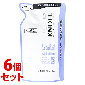 《セット販売》　コーセー スティーブンノル フォルムコントロール シャンプー W つめかえ用 (400mL)×6個セット 詰め替え用 くせうねりケア　【送料無料】　【smtb-s】