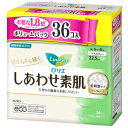 花王 ロリエ しあわせ素肌 ボリュームパック 多い昼用 22.5cm 羽つき (36個) 生理用ナプキン　【医薬部外品】