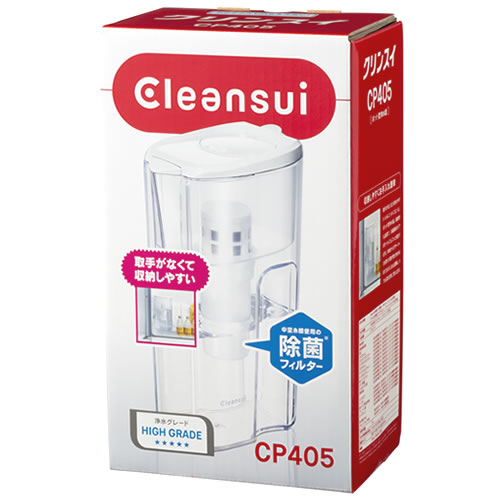 三菱ケミカルクリンスイ クリンスイ ポット型浄水器 CP405-WT (1個) Cleansui