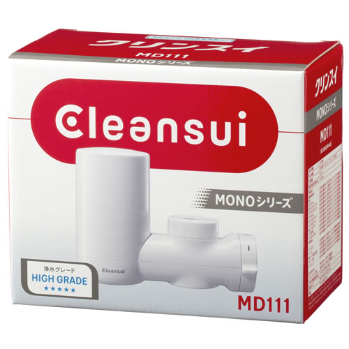 三菱ケミカルクリンスイ クリンスイ 蛇口直結型浄水器 MD111-WT (1個) MONOシリーズ Cleansui