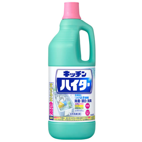 楽天ツルハドラッグ花王　キッチンハイター　大　（1500mL）　塩素系台所用漂白剤　【kao1610T】