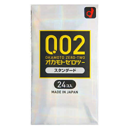 オカモト オカモトゼロツー 0.02 スタンダード (24個) コンドーム スキン 【管理医療機器】