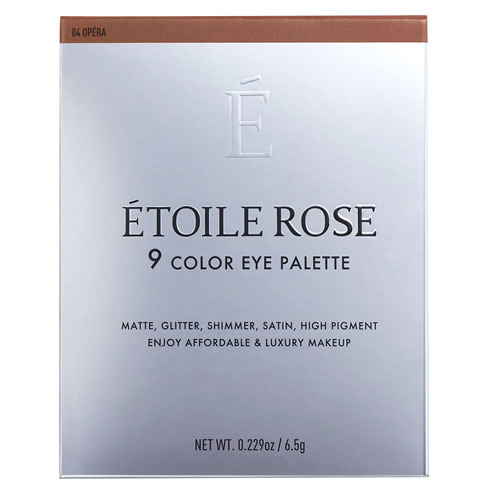 イデアル エトワルローズ 9色アイシャドウ 04 オペラ (6.5g) アイシャドウ Etoile Rose