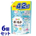 《セット販売》 P G ボールドジェル 爽やかフレッシュフラワーサボンの香り つめかえ用 ウルトラジャンボサイズ (1.68kg)×6個セット 詰め替え用 洗濯洗剤 液体洗剤 【P＆G】 【送料無料】 【smtb-s】