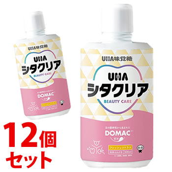 《セット販売》　UHA味覚糖 シタクリア 液体はみがき フレッシュシトラス (500mL)×12個セット 液体歯磨..
