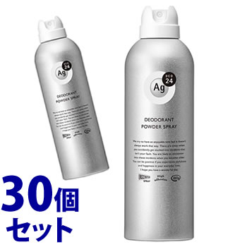 《セット販売》　ファイントゥデイ エージーデオ24 パウダースプレー 無香性 LL (180g)×30個セット 制汗デオドラント　【医薬部外品】..