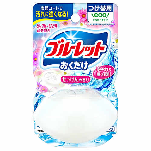 小林製薬 液体ブルーレット おくだけ つけかえ用 せっけんの香り (70mL) 付け替え用 トイレ用合成洗剤