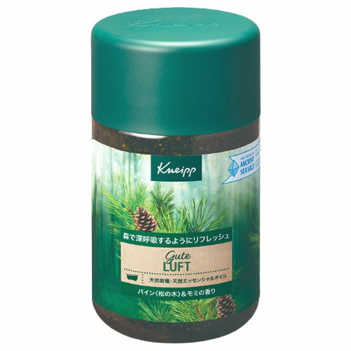 クナイプ バスソルト ドイツ製バスソルト　KNEIPP　クナイプ　グーテルフト　バスソルト　パイン　松の木＆モミの香り　(850g)　入浴剤