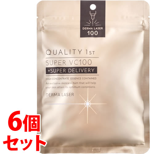 《セット販売》　クオリティファースト ダーマレーザー スーパーVC100マスク (7枚)×6個セット シートマスク DERMA LASER　【送料無料】　【smtb-s】のサムネイル