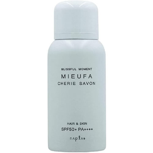 ナプラ ミーファ フレグランスUVスプレー シェリーサボン SPF50+ PA++++ (80g) 日焼け止め ナプラ ミーファ フレグランスUVスプレー シェリーサボン SPF50+ PA++++ (80g) 日焼け止め