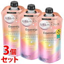 《セット販売》 花王 エッセンシャル プレミアム うるおいバリアシャンプー シルキー&スムース つめかえ用 (340mL)×3個セット 詰め替え用 シャンプー