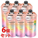 《セット販売》 花王 エッセンシャル プレミアム うるおいバリアシャンプー シルキー&スムース つめかえ用 (340mL)×6個セット 詰め替え用 シャンプー 【送料無料】 【smtb-s】