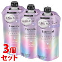 《セット販売》 花王 エッセンシャル プレミアム うるおいバリアシャンプー グロウ&モイスト つめかえ用 (340mL)×3個セット 詰め替え用 シャンプー