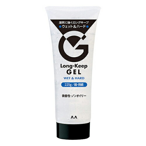 マンダム ロングキープジェル ウェット&ハード (225g) 男性用 メンズ ヘアジェル